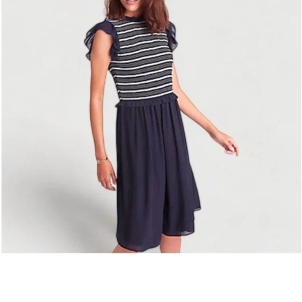 Navy Blue Ann Taylor Dress: Excellent Condition